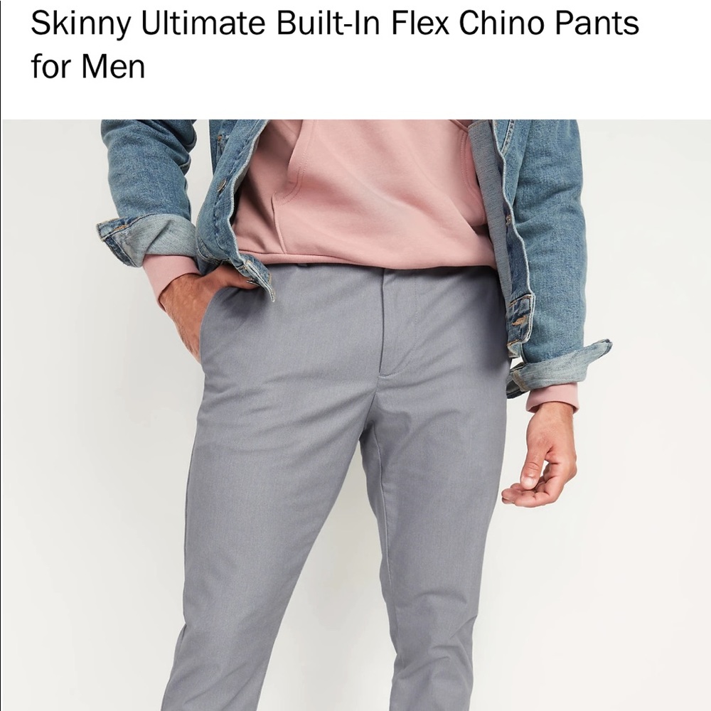 Old Navy Skinny Ultimate Built In Flex Chino